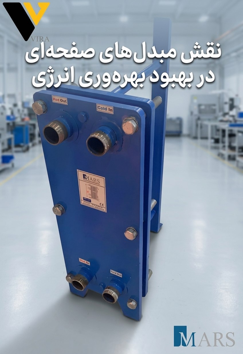 نقش مبدل حرارتی صفحه ای در بهره وری انرژی