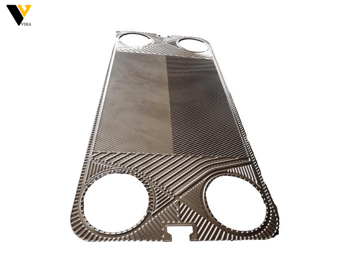 پلیت مبدل حرارتی UX80 SS316/0.5mm V پلیت مبدل حرارتی UX80 SS316/0.5mm V