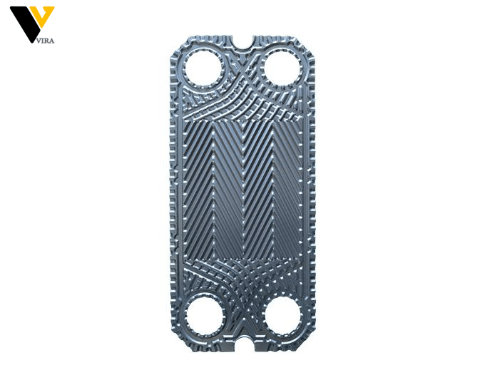 پلیت مبدل حرارتی صفحه ای S7A SS316/0.5mm H پلیت مبدل حرارتی صفحه ای S7A SS316/0.5mm H