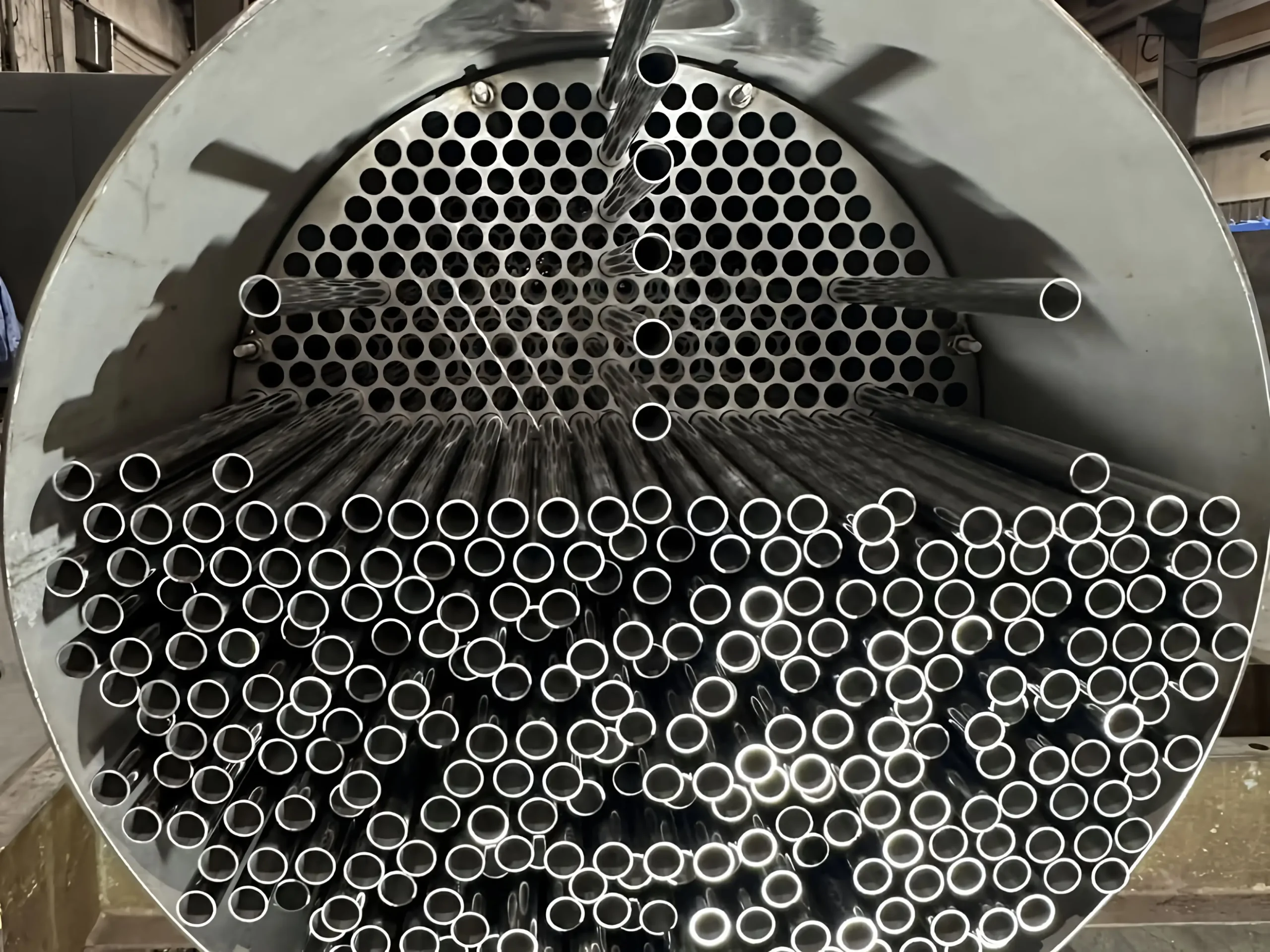 مبدل-حرارتی-پوسته-لوله-سرویس-روش-هیدروجت